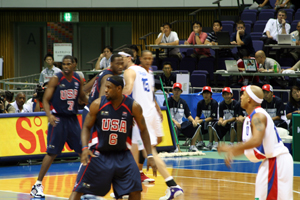 2006 FIBA�o�X�P�b�g�{�[�����E�I�茠 �O���[�v���E���h in �k�C��