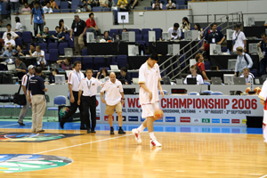 2006 FIBA�o�X�P�b�g�{�[�����E�I�茠 �O���[�v���E���h in �k�C��