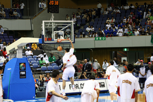 2006 FIBA�o�X�P�b�g�{�[�����E�I�茠 �O���[�v���E���h in �k�C��